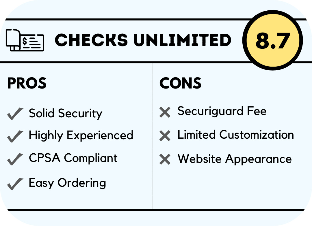 Checks unlimited features overview rating