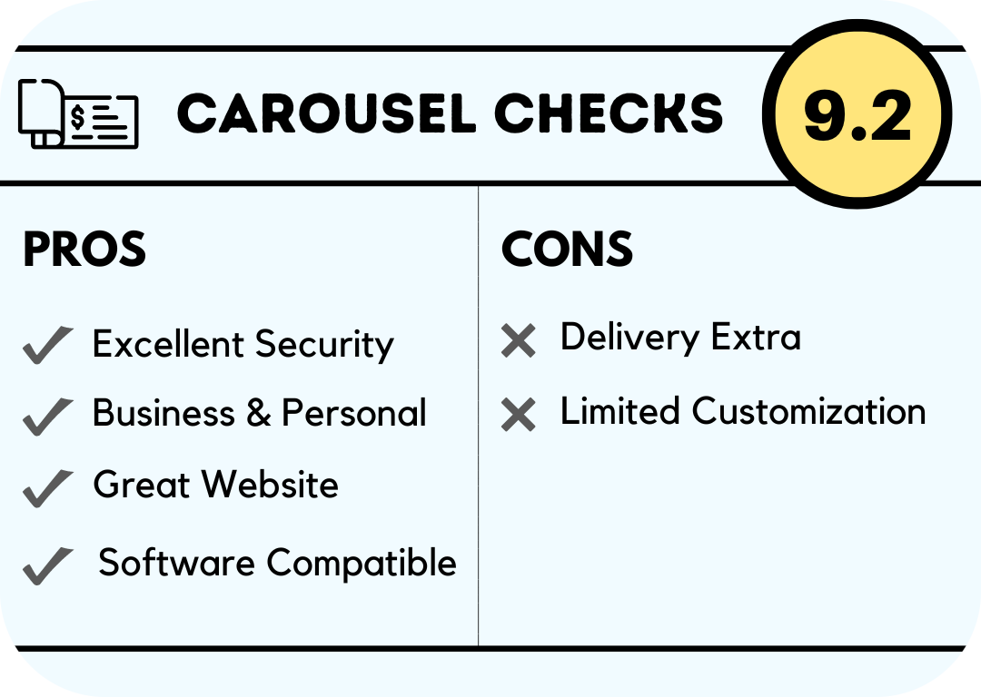 carousel checks high security checks overview, pros, and cons